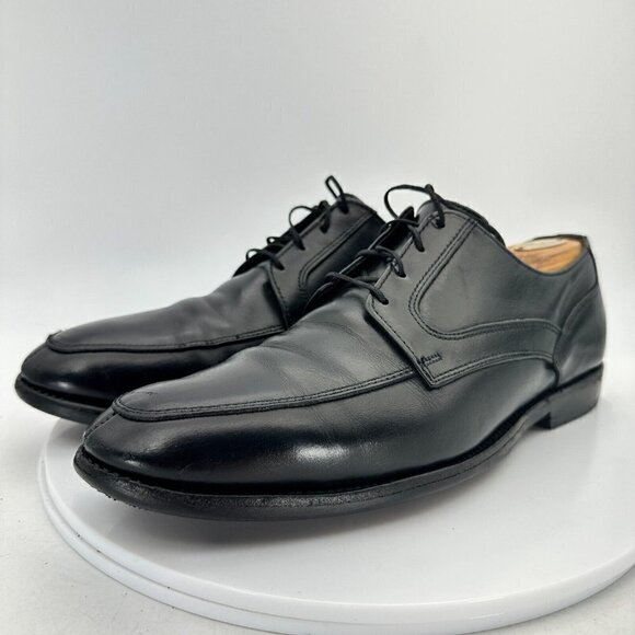 Allen Edmonds Watson Men Size 8.5D Black Leather Split Toe Derby Dress Shoes main image 14